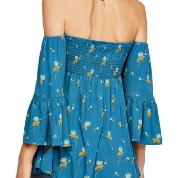 NEW Free People We the Free Lana Tunic Ocean - Picture 5 of 6